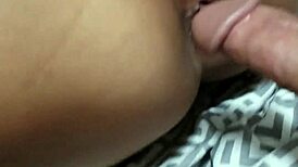 Busty native milf flaunts big tits ass and feet for creampie