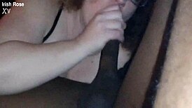 irish rose milf craves chrisharper's fat monster black cock ride