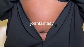 Joanfantasy flashes ebony ass then masturbates hard in bathroom lunch break!