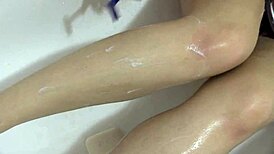 i love shaving my milf ass and pussy in bathroom mirror fetish