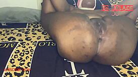 Big cock destroys mature latina ass creampie she screams moaning