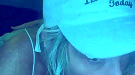 Street hooker deepthroats pov then bends for bareback ass cum in public