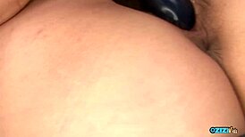 this young bitch with big ass and puffy clit gets licked rough then creampied after squirting