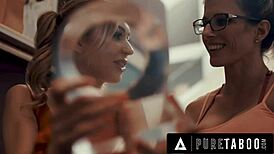 Pure Taboo Coach Cory Chase Drills Petite Cheerleader For Pervert Husband Quickie