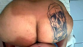 男友拍我然后猛操大拉丁屁股射精 - 玛丽朱安娜