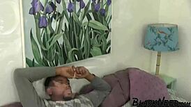 Innocent college freshman slurps juicy bbc like a pro slut