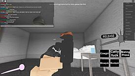 Young Gamer Girl's Naughty Roblox Roleplay Adventure Unfolds In Secret