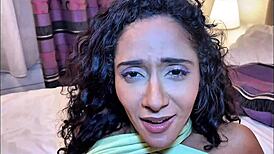 my college roommate spied on me then fucked me like a slut in sheer red lingerie