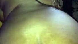 cheating lesbian slut's juicy ass and wet pussy creampied by throbbing bbc