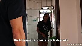 Hey boss, can your horny housemaid suck that big cock right now fablazed?