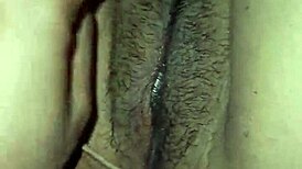 cute brunette wife screams as hubby licks her huge natural tits