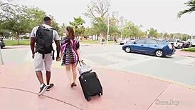 Watch Maggie Green Lick Huge Tits Latina Pussy with Big Ass Toys!