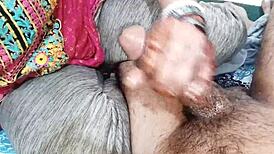 muslim mistress dirty talks handjob massage to servant in hindi