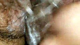 wife pussy stuffed multiple creampie loads deep inside hardcore cumshot