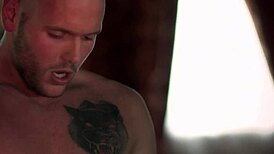 Glamorous european milf teases with wet sluts fucking quickie cum facials