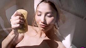 Big Tits Teen Dominique Lobito Strips Naked Revealing Cute Softcore Ass Model Body