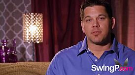 Think you can handle this big tit swinger babe swapping in steamy orgies?