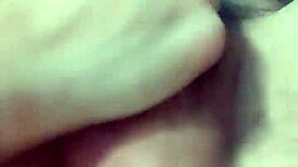 Throbbing cum fills mouth in wild elivalove threesome