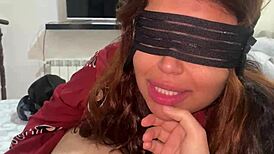 Stepmom, taste this cum explosion flooding your horny latina mouth after deepthroat on my monster cock?