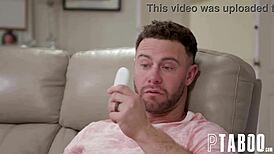 Remote Control Freaks Seth Gamble and Kenzie Taylor in Petite Teen Taboo POV Blowbang