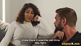 hey check this horny latina with massive tits getting roughly pounded to orgasm