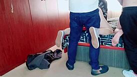 Bffs swap tight pussies and boyfriends after party for creampie orgy on homemade cam with hubbies watching 😈💦