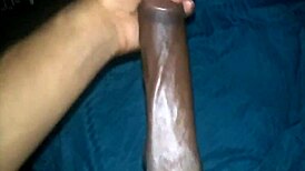 my bbc throbs hard as i stroke it slow feeling every thick vein pulse with raw power