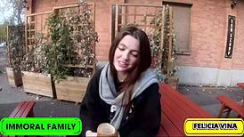 hey felicia vinas, wanna see your juicy booty double stuffed hard by dan's thick cocks?