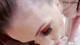 Scarlet Louis endures hardcore pounding from young stud