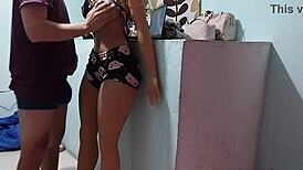 Fat Curvy Latina Stepmom Begs For My Hard Cock