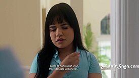 evil butler blackmails young heiress summer col for deep anal sodomy