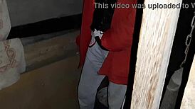 Step-aunt's hairy pussy masturbation caught leading to explosive orgasm