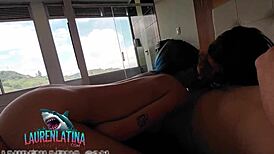 wanna see my first threesome with two horny venezuelan single moms for a place to stay?