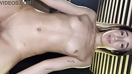 petite megan venezuelan teen begs for deep creampie breeding from huge cock