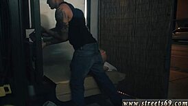 BDSM Party Gone Wrong Bound Teen Fucked Hard in Hood Neighborhood Domination