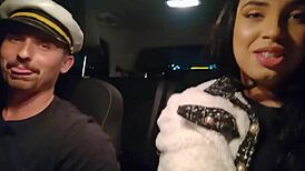 Who's ready for Friday car anal with Brazilian trans cumshot?