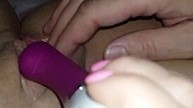 hey babe 😍 watch this horny milf wife finger her wet pussy to orgasm with vibrator 💦🔥