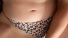 Milf with huge tits squirts massively during masturbation