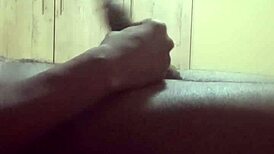 Tang fingers pussy to intense solo orgasm.