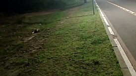 Who's ready for Friday car anal with Brazilian trans cumshot?