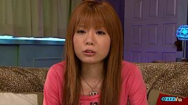 new brunette on casting couch strokes pov handjob smooth