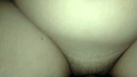 strong cock teases big girl's clit then rams deep into her tight wet shaved pussy