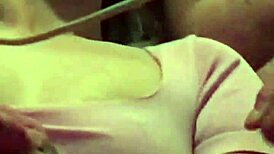 dirty kirby chokes on monster cock with her big wet ass out