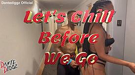 Bubble butt baddie Bella creams wild on throbbing BBC before heading out preview 🍑💦🔥