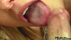 Real Homemade Mature Couple Deepthroats Monster Cock to Orgasm