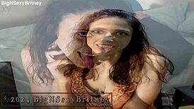 Big N Sexy Britney Debuts Southern Belle Style Deepthroat Blowjob Teaser Sloppy Gagging