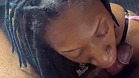 lalola klitz deepthroats monster black cock like a total queen!