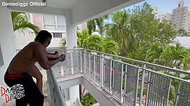 Bubble butt baddie Bella creams wild on throbbing BBC before heading out preview 🍑💦🔥