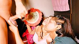 Uttaran20 ffm threesome teens skinny wet pussies suck tits fuck anal fisting riding doggystyle missionary squirt cum mouth