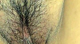 Latina Wife's Tight Cumshot Pussy Dripping Close Up After Creampie